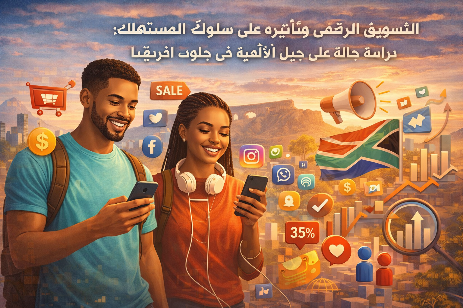 التسويق الرقمي وتأثيره على سلوك المستهلك